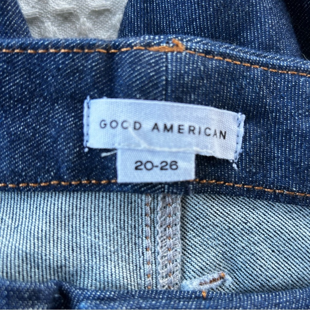 NEW Good American Good Legs Long Jeans Blue Size 20 Skinny Calik Denim Tall - Picture 7 of 16